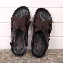 Men Sandals - Style No. Sl0028700_Brown