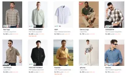 Men Shirt Minimum 80% Discount