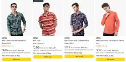Men Shirt Starting @ ₹223