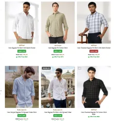Men Shirt Starting @ ₹250