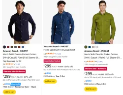 Men Shirt Starting @ ₹299