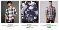 Men Shirt Starting @ ₹338