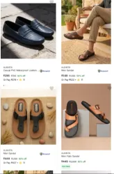 Men Shoes Starting @ ₹296