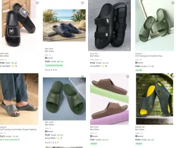 Men Slide Starting @ ₹298