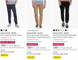 MensTrousers Upto 90% Discount | Starting @ ₹269
