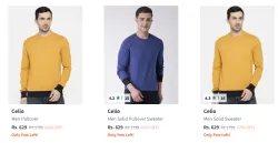 Men Sweater Minimum 60% Discount