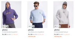 Men Sweatshirt Starting @ ₹299