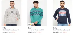 Men Sweatshirt Starting @ ₹536