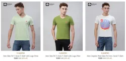Men T-shirt starting @ ₹100