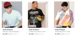 Men T-Shirt Starting @ ₹349