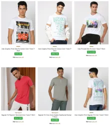 Men T Shirt starting @ ₹40
