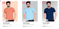 Men T-shirt Starting @ ₹99