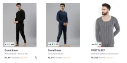 Men Thermal up to 50% Discount