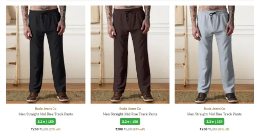 Image of Men Trouser Starting @ ₹288