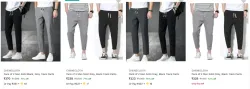 Men Trouser Starts @ ₹328