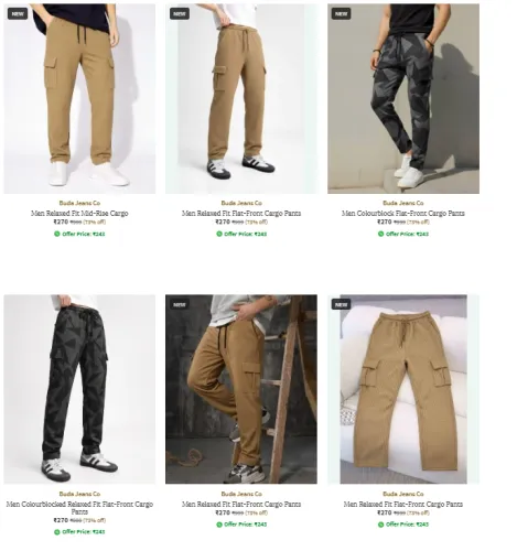 Image of Men Trousers Starting @ 270
