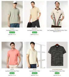 Men Tshirt Starting @ ₹120