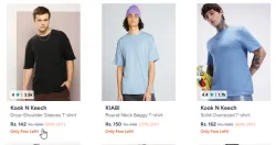 Men Tshirt Starting @ ₹142