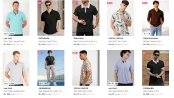 Men Tshirt Starting @ ₹152