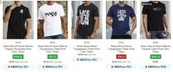 Men Tshirt Starting @ ₹179
