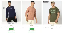 Men Tshirt Starting @ ₹180