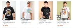 Men Tshirt Starting @ ₹181
