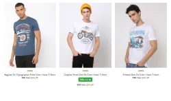Men Tshirt Starting @ ₹80