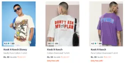 Men Tshirt Starting @ ₹99