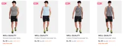 Men Vests Starting @ ₹59