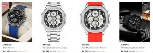 Image of Men watch up to 88% Discount 