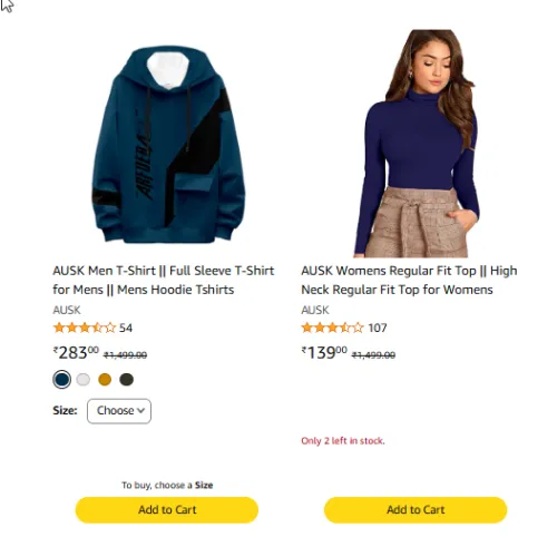 Image of Men & Women Clothes Starting @ ₹139