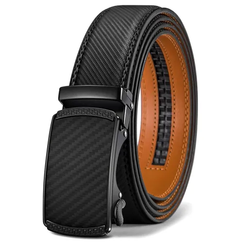 Image of Men's Belt,Bulliant Branded Ratchet Belt Of Genuine Leather For Men Dress,Size