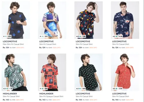 Image of Men's Branded Shirt's up to 90% Discount
