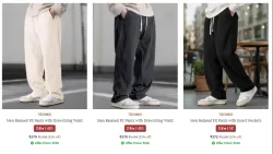 Mens Cargo at minimum 80% Discount