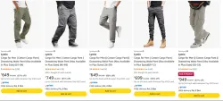 Click to enlarge Men's Cargo Jogger upto 87% Discount