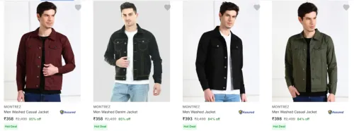Image of Men's Casual Jacket Up to 85% Discount
