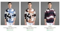 BHINDAS Mens Casual Shirts at 90% Discount