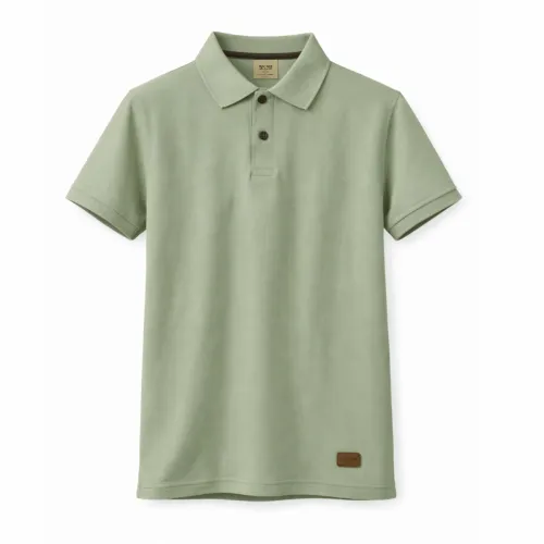 Image of Mens Cotton Blend Solid Regular Fit T-Shirt |Mens t Shirts