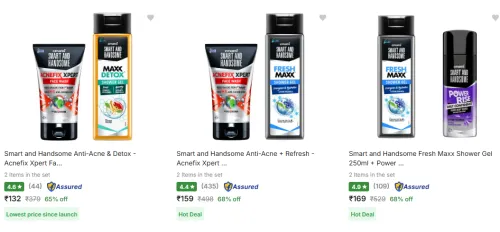 Image of Men's Grooming Combo Kit upto 68% Discount