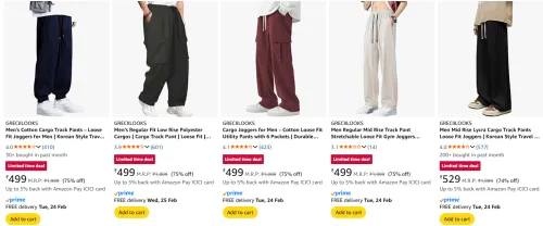 Image of mens jeans upto 75% discount 
