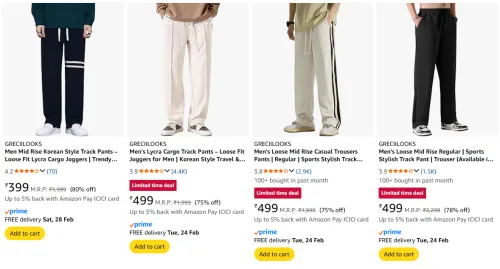 Image of Mens jeans upto 80% discount 