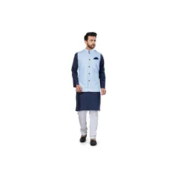 Men’s Kurta Pajama Set with Jacket