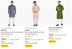 Mens Kurta Sets @ Starting ₹300