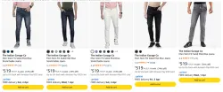 The Indian Garage Co Mens Pant at 74% discount 