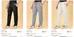 Mens Premium Trousers & Cargos From ₹315