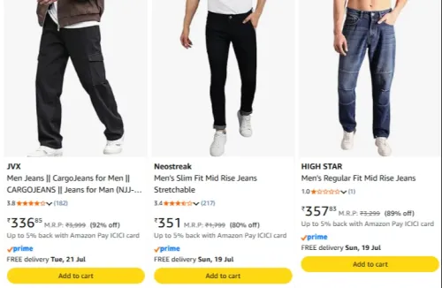 Image of MEN'S REGULAR JEANS MINIMUM @ 85% DISCOUNT
