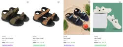 Men’s Sandals & Floaters starting at ₹162