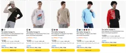 The Indian Garage Co mens Sweatshirt upto 79% discount 