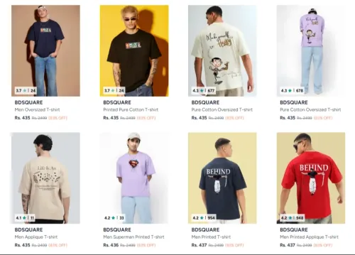 Image of mens t-shirt upto 83% discount