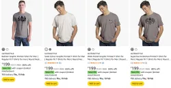 Mens Tshirts at 80% off 